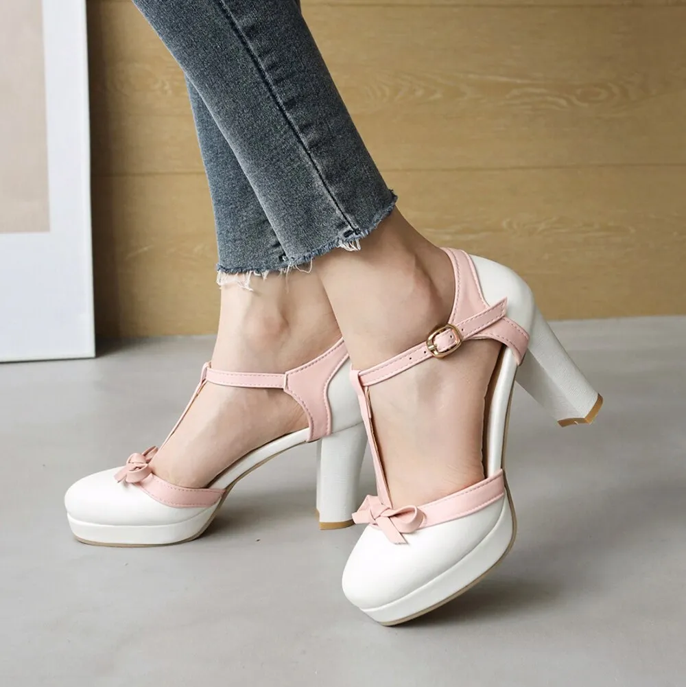 Shauna Two-Tone Heels