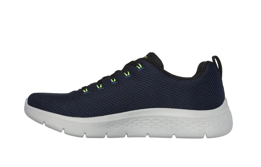 Skechers Mens Trainer Go Walk Flex Vespid Navy/Lime