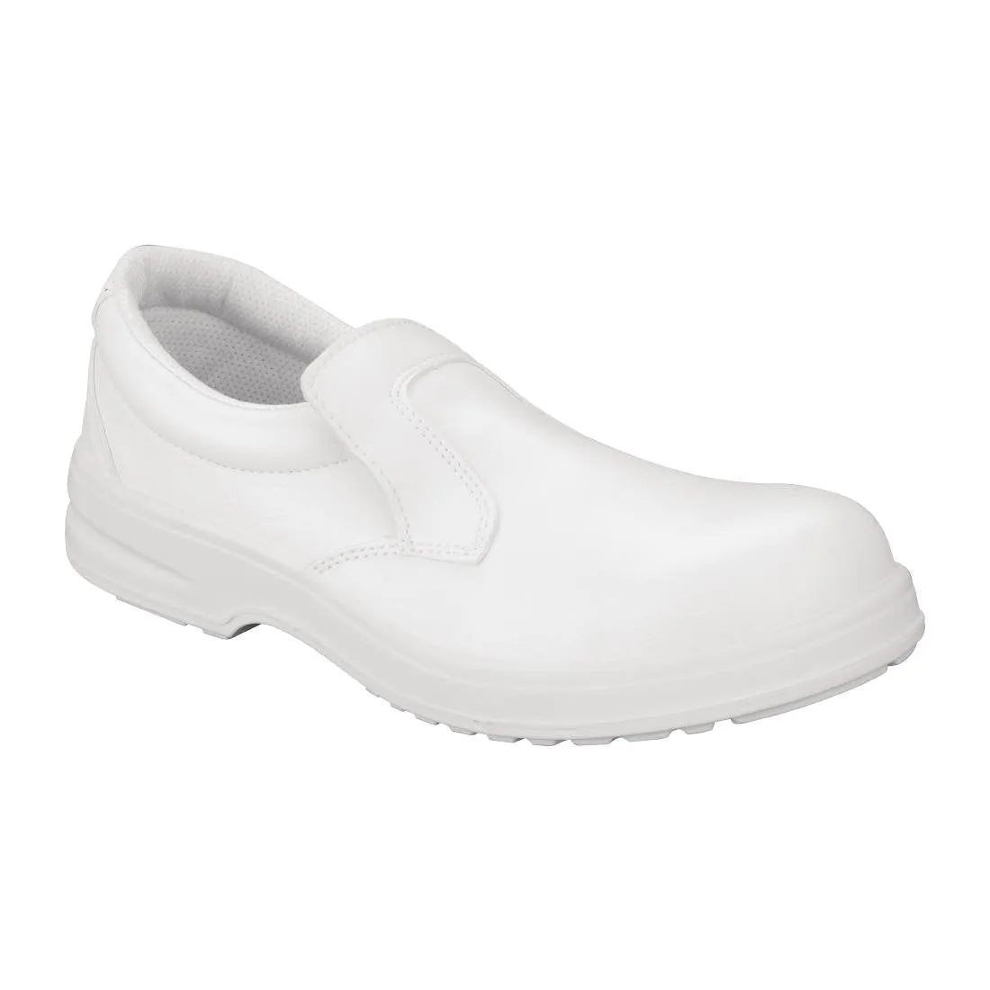 Slipbuster Lite Unisex Safety Slip On White Size 38 - A801-38