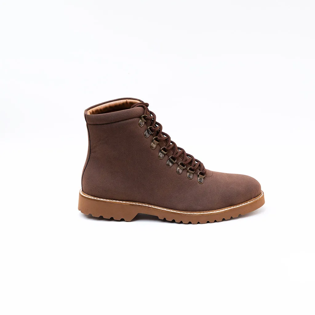 SUEDE BOOTS- BROWN