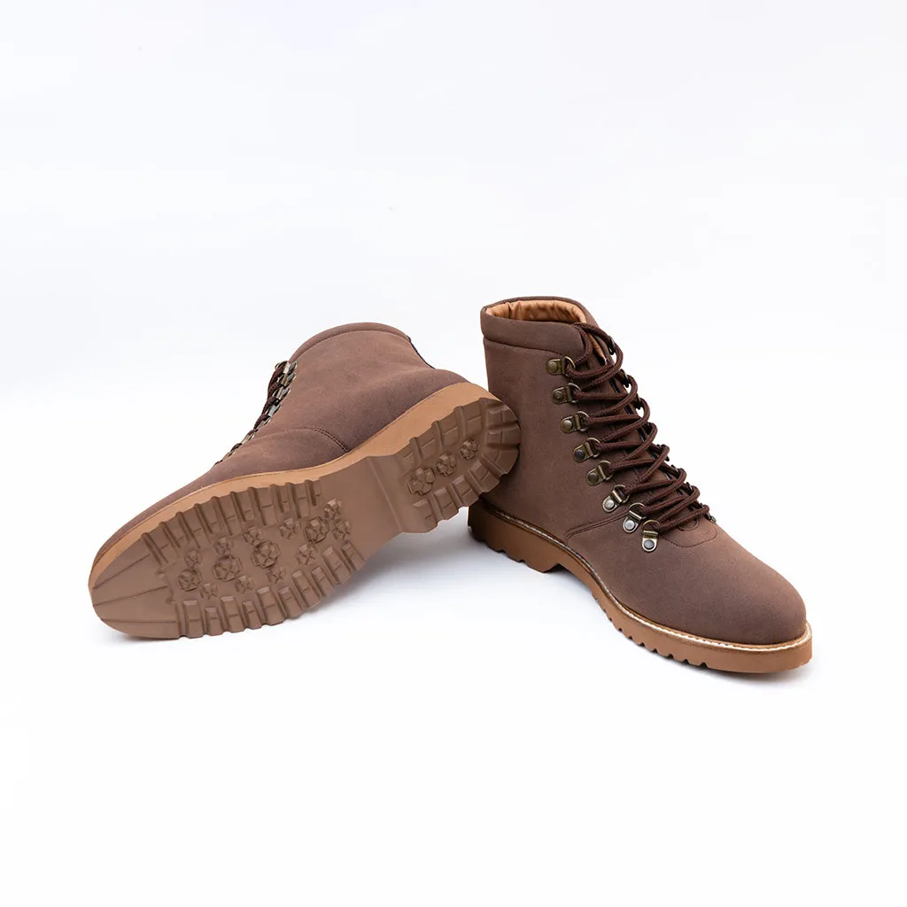 SUEDE BOOTS- BROWN