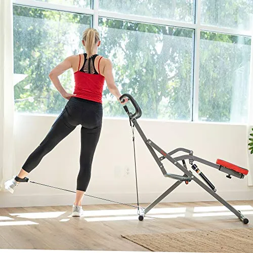 Sunny Health & Fitness Row-N-Ride PRO™ Squat Assist Trainer - SF-A020052