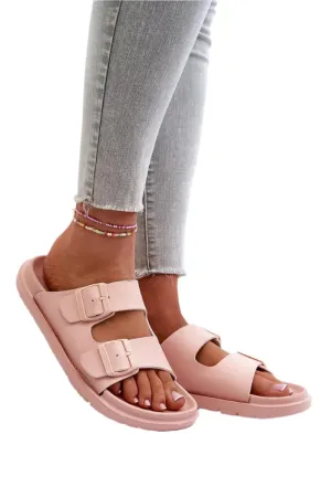 TEEK - Double Buckle Strap Foam Sandals