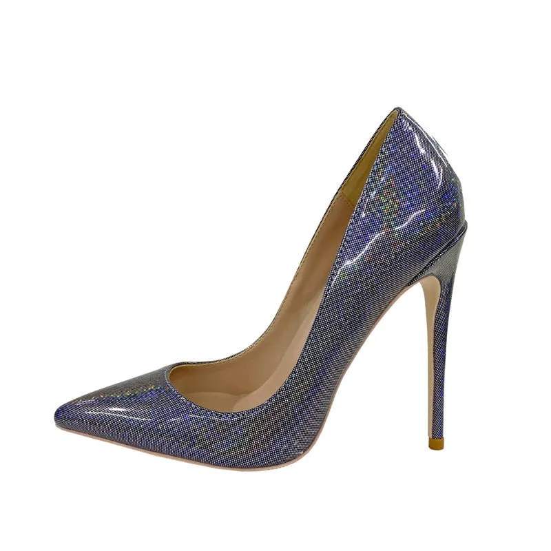 TEEK - Glitty Patent Pumps