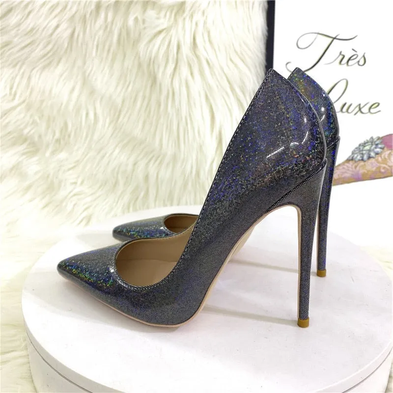 TEEK - Glitty Patent Pumps