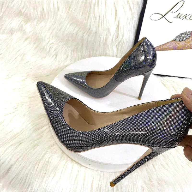 TEEK - Glitty Patent Pumps