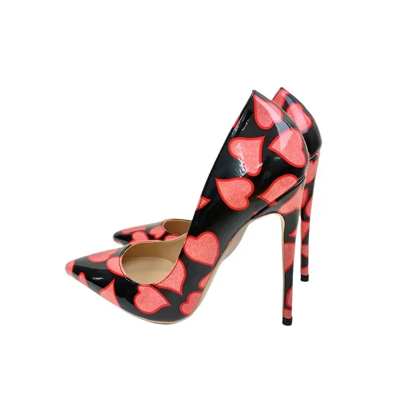 TEEK - Sweetheart Print Pumps