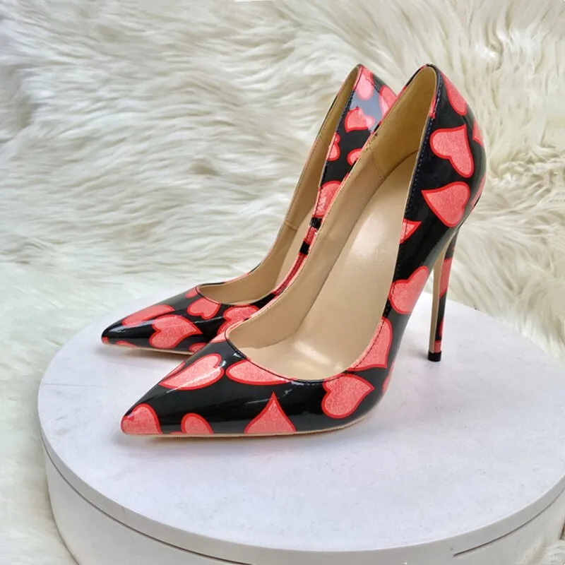 TEEK - Sweetheart Print Pumps