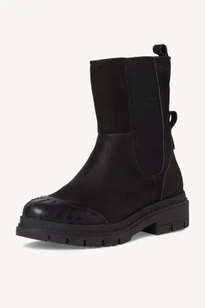 TMR Women's Round Tip Leather Boots