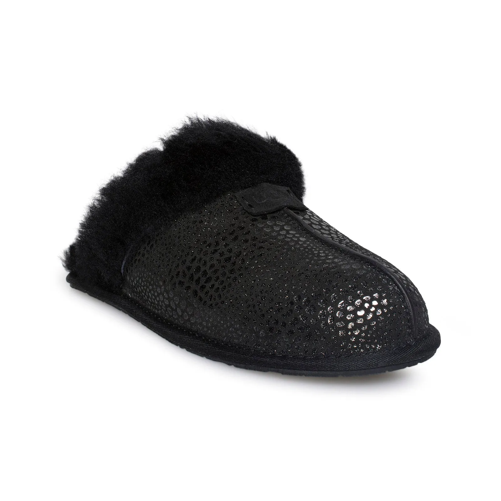 UGG Scuffette II Glitzy Black Slippers