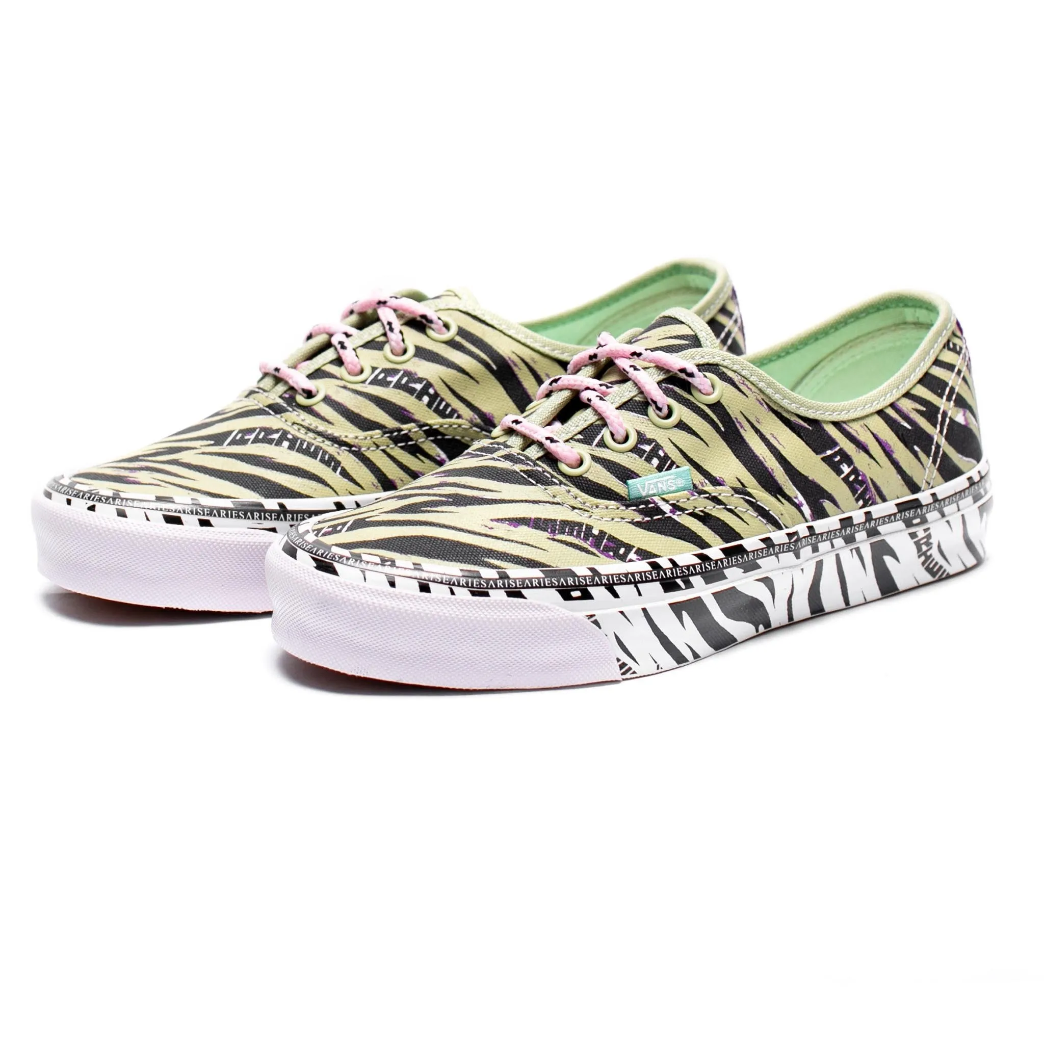 Vans Vault x Aries OG Authentic LX Green Tiger