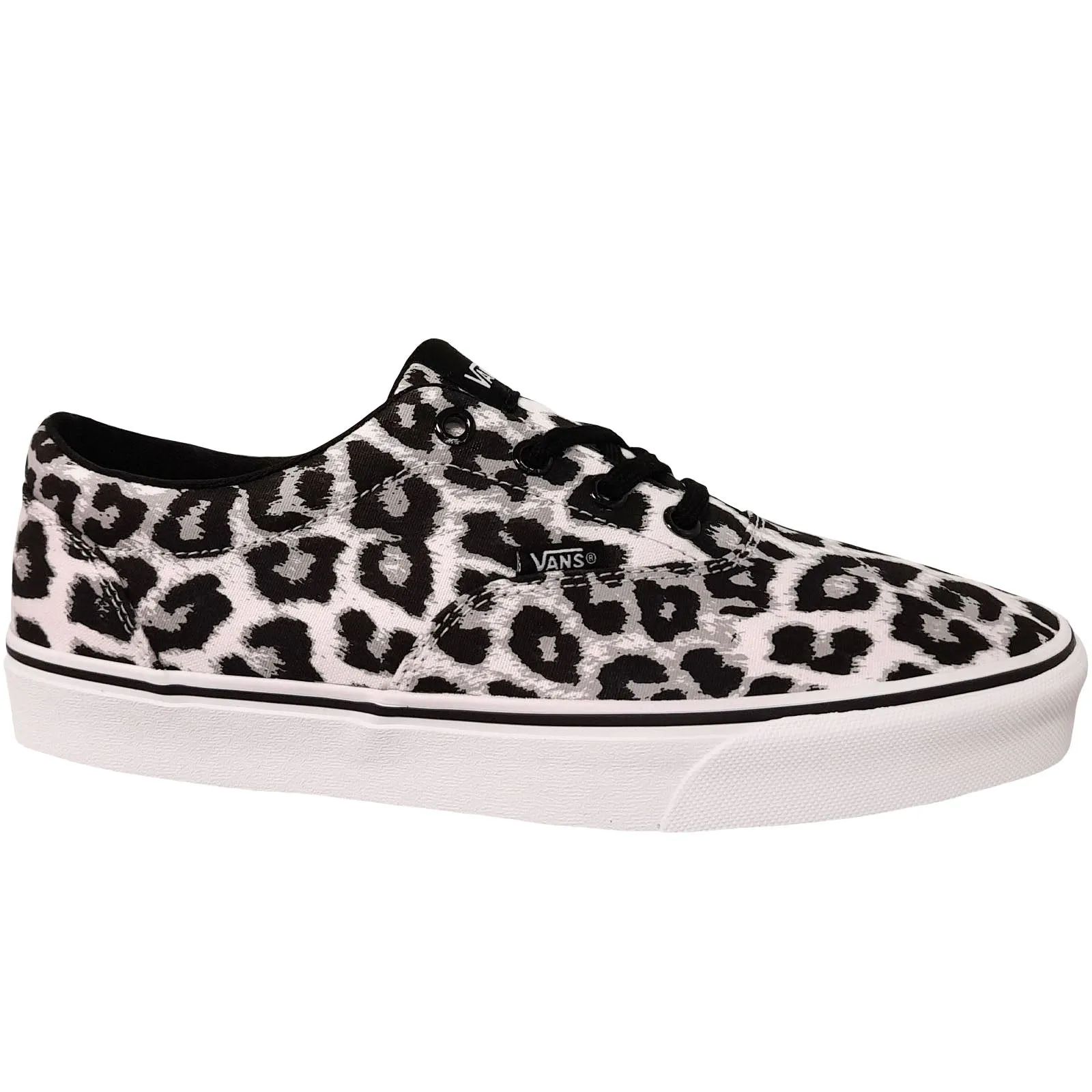 Vans Womens Doheny Allover Animal Print Trainers - Snow Leopard