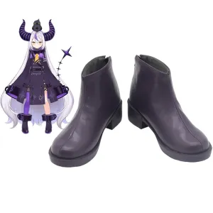 Virtual YouTuber La  Darknesss Laplus Cosplay Shoes