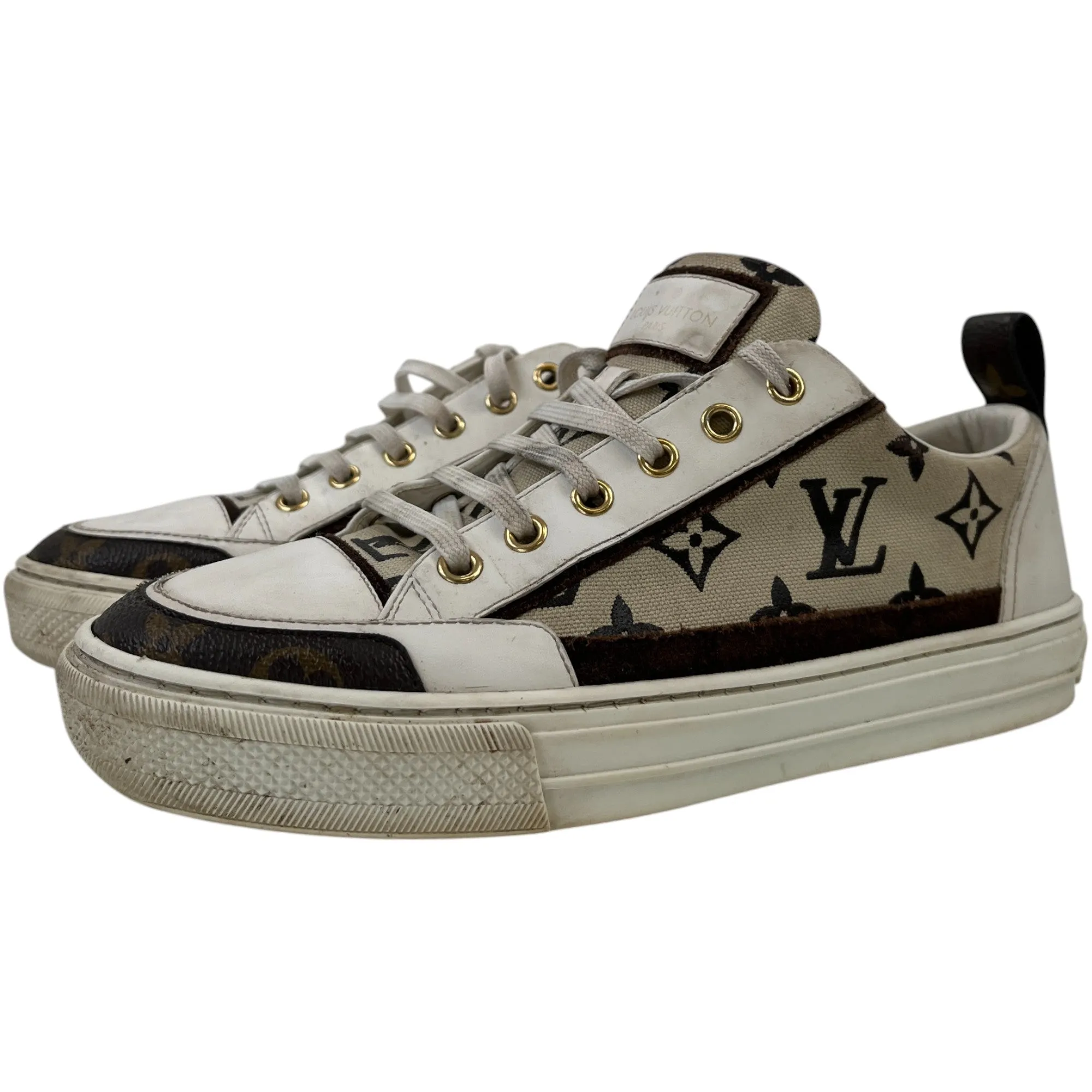 Women's Monogram Stellar Low Trainers White Size EU 38.5 / UK 5.5