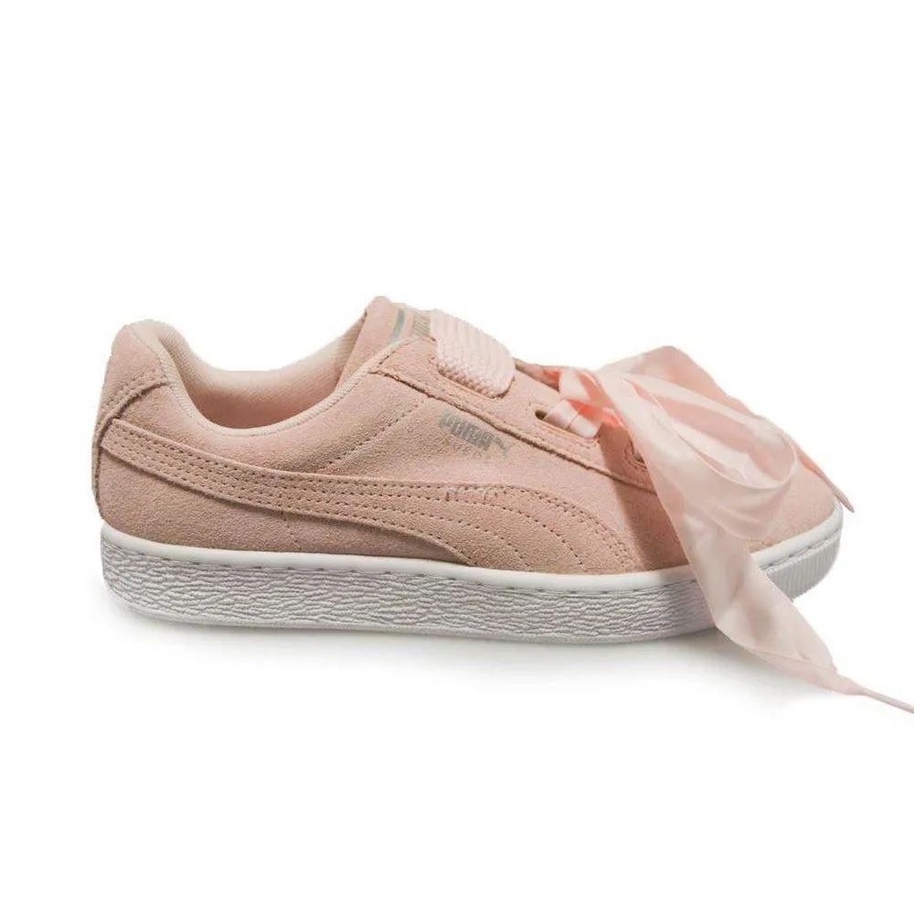 Womens Puma Suede Heart Jr