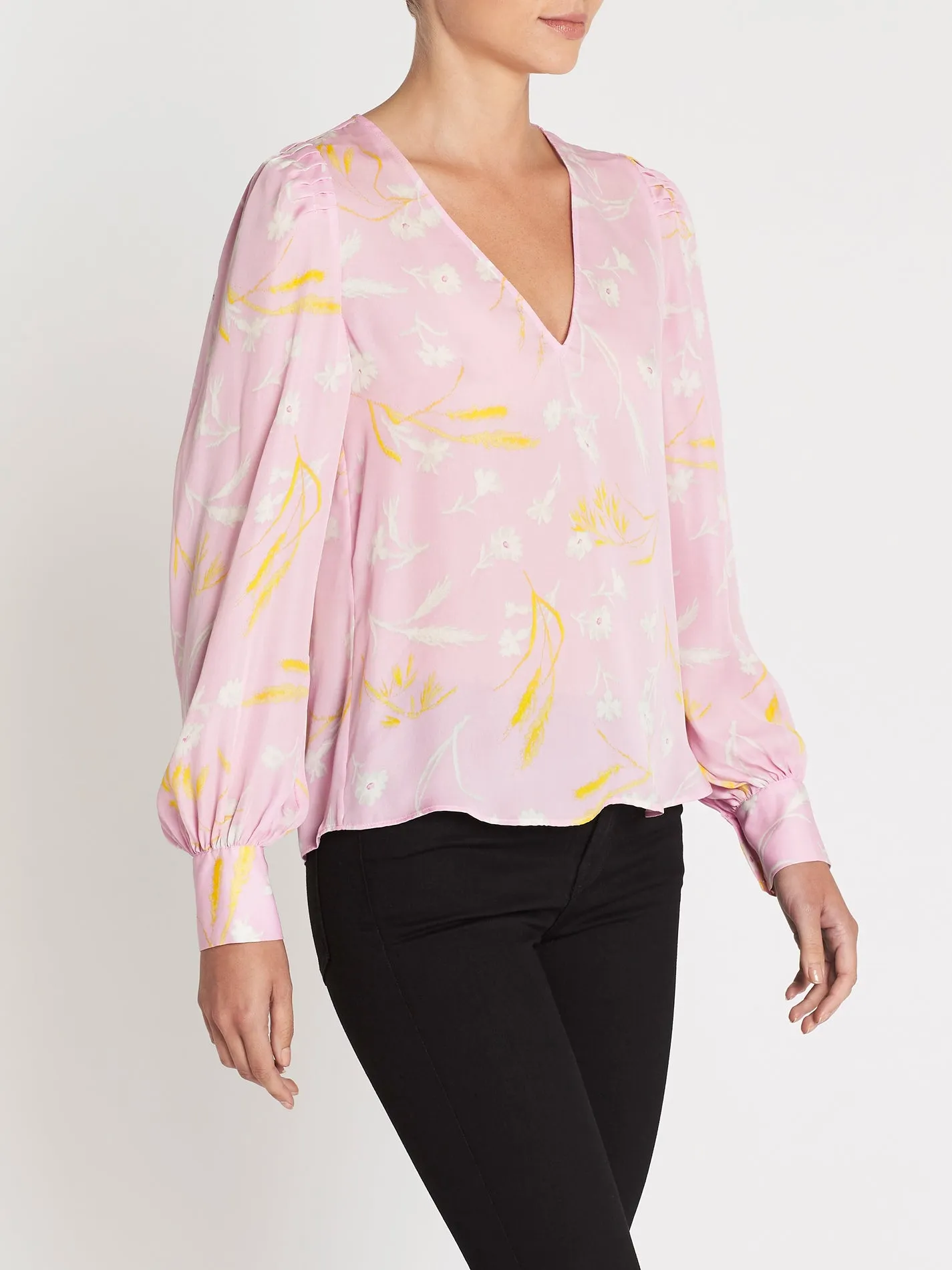 Yadra Long Sleeve Blouse