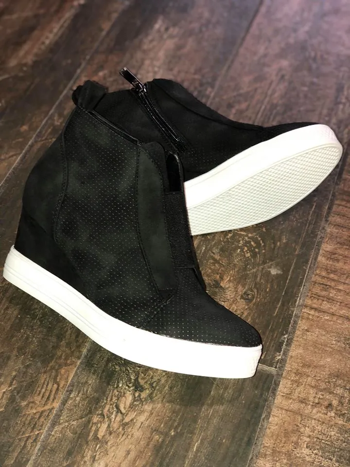 Zoey Wedge Sneaker